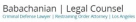 Sarkis Jacob Babachanian Law Offices Attorneys